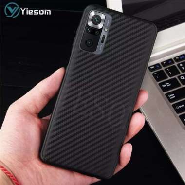 REDMI NOTE 10 CASE FULL CARBON CASING SOFTCASE MOTIF LIST ANTISHOCK