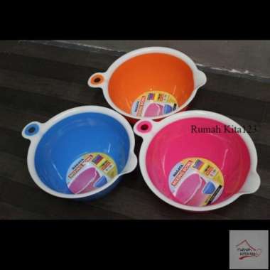 Mangkok Adonan Mangkok Baskom Mixing bowl Bak Pengocok Telur Plastik