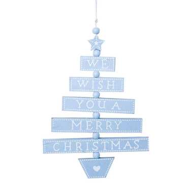 Christmas Decorations Wooden Hanging Ornament Xmas Tree Decor Star Pendants