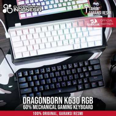 Redragon DRAGONBORN K630W RGB - K630 RGB Mechanical Gaming Keyboard Putih