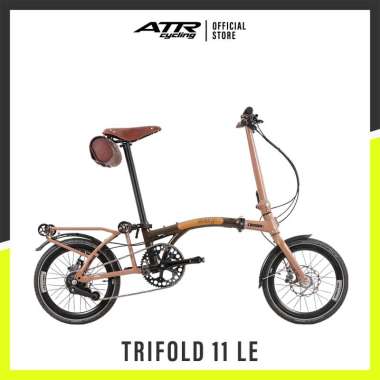 SEPEDA LIPAT UNITED FOLDING BIKE TRIFOLD 11 LE - 16 ( 20 1) BROWN BW