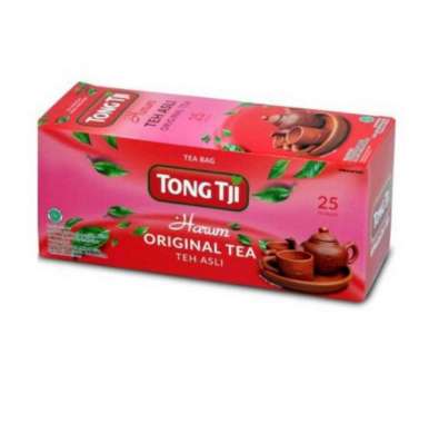 Promo Harga Tong Tji Teh Celup Original Tea Extra Harum Tanpa Amplop per 25 pcs 2 gr - Blibli