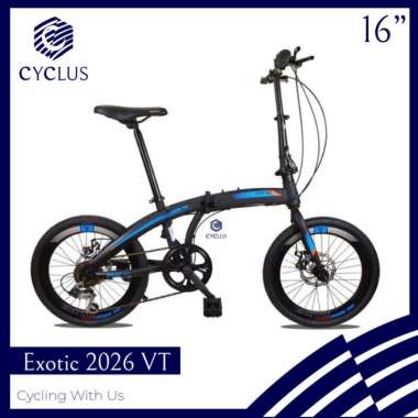 INSTAN - Sepeda Lipat Exotic 2026 VT 16 Inch