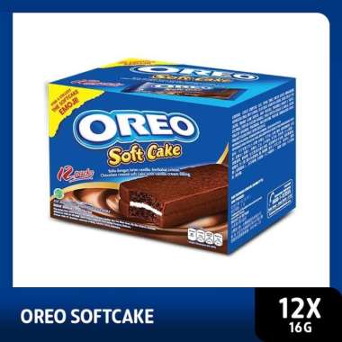 Promo Harga Oreo Soft Cake per 12 pcs 16 gr - Blibli