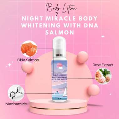 PRM BODY LOTION DNA SALMON HIGH DOSIS SUPER WHITENING /PUTIH DALAM 7 HARI/Body lotion super day