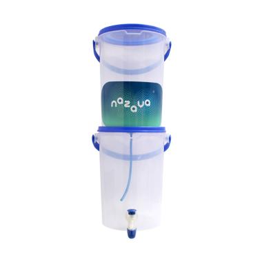 Nazava Bening Small - Filter air mentah jadi air minum putih biru