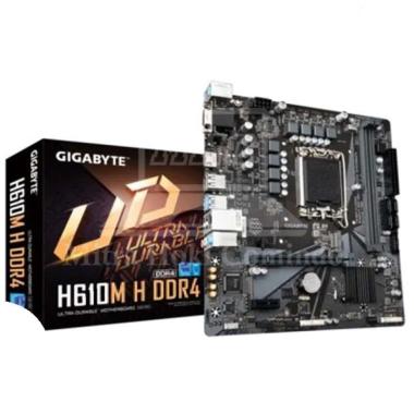 MAINBOARD / MOTHERBOARD GIGABYTE H610M H DDR4 LGA1700