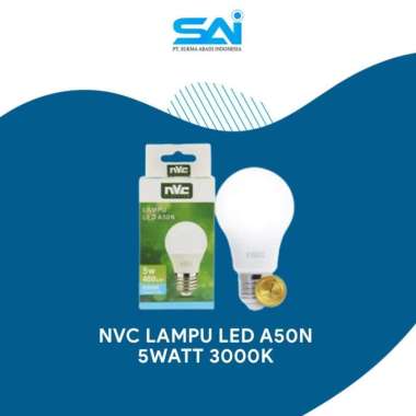 NVC LAMPU LED A50N 5WATT 3000K