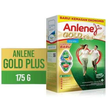 Promo Harga Anlene Gold Plus Susu High Calcium Vanila 175 gr - Blibli