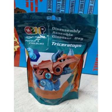 DIY Dinosaurus Puzzle Fancy / DIY PUZZLE / Puzzle Dinosaurus / Dino Figure Dino Triceratops