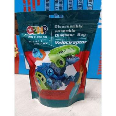 DIY Dinosaurus Puzzle Fancy / DIY PUZZLE / Puzzle Dinosaurus / Dino Figure Dino Velociraptor