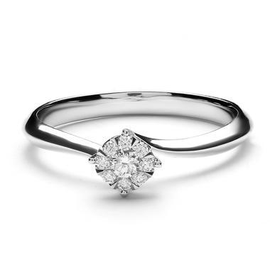 Lino and sons - Cincin Berlian F VVS (Tyara Diamond Ring) 12
