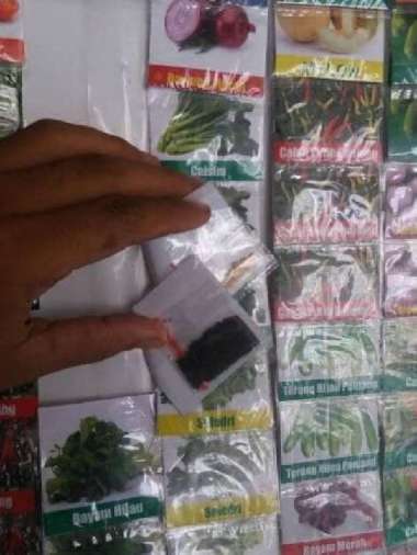 benih bibit pertanian(sayur mayur)
