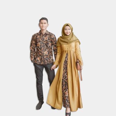 Jual Baju Gamis Batik Kombinasi Terbaru Harga Murah 2021 Blibli
