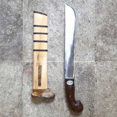 GOLOK POTONG DAGING KAYU POHON LOKAL 100 % ORIGINAL Multicolor