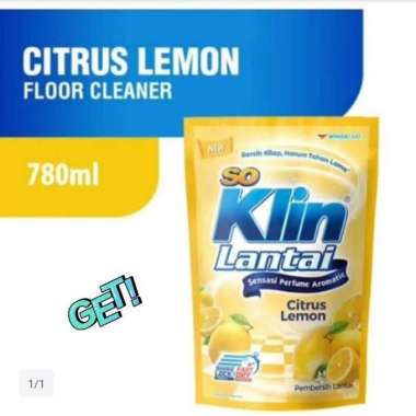 Soklin Lantai Lemon 780ml 780 ml