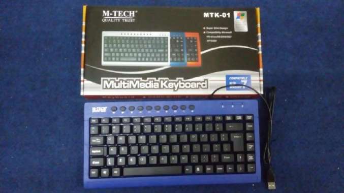 Keyboard Mini Multimedia USB MTECH