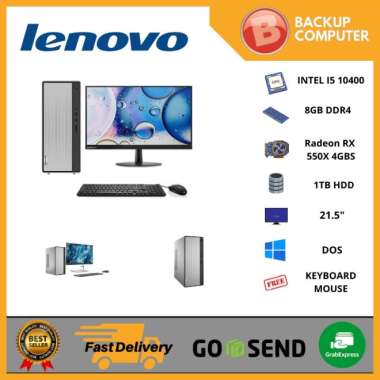 LENOVO PC IdeaCentre 5 14IOB6 - 90RJ006BID WITH MONITOR 21.5" DOS