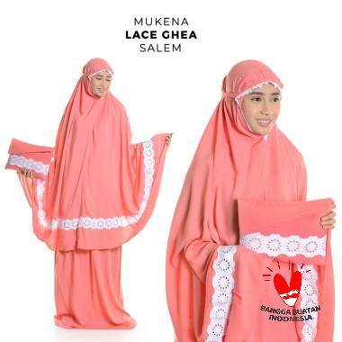 Pusat Mukena Indonesia Lace Ghea Mukena Semua Ukuran salem