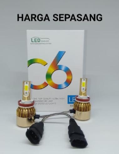 OEM H1 C6 LED Foglamp Motor - Gold [38 Watt] Putih