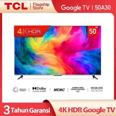 TV TCL 50A30 NEW GOOGLE TV ANDROID 11.0 4K UHD 50INCH