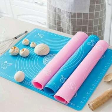 29/40/50/64cm Silicone Baking Mat Sheet with Scale Pastry Rolling Mat  Non-Stick Macaron Pizza Dough Kneading Pad Kitchen Gadgets