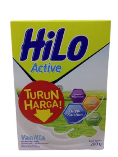 Promo Harga Hilo Active Vanilla 200 gr - Blibli