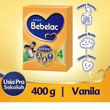Promo Harga Bebelac 4 Susu Pertumbuhan Vanila 400 gr - Blibli