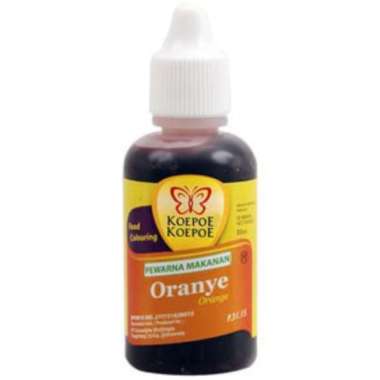 Pewarna makanan koepoe koepoe 30 ml Orange