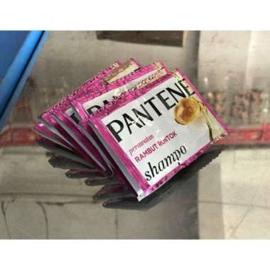 Pantene Shampoo MERAH 1 renceng isi 12 sachet | Shampo Pantene Murah