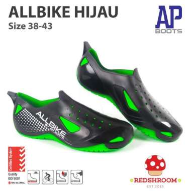 Sepatu Bikers AP BOOTS AP ALLBIKE HIJAU SEPEDA FASHION SEHARI-HARI 39