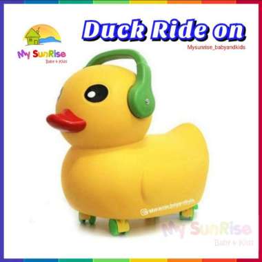 Bonus 2 MATA BEBEK + Extra DUS !! Dijamin ASLI !! Ride On DUCK Tajimaku / Bebek Dorong / Bebek Ride