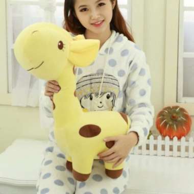 bantal guling boneka jerapah girrafe animal taman safari hewan Multicolor
