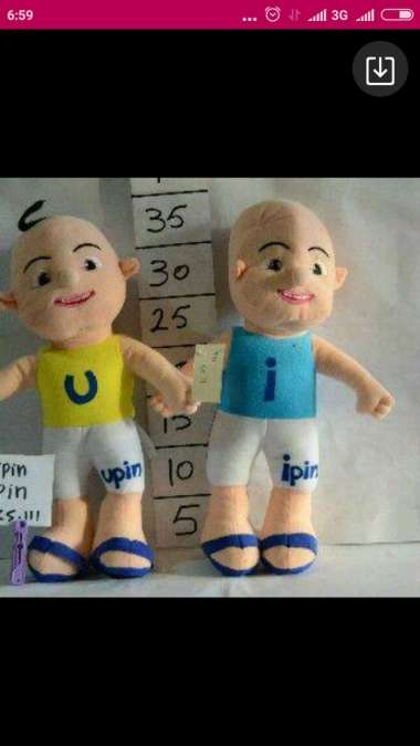 Boneka upin ipin 1pasang