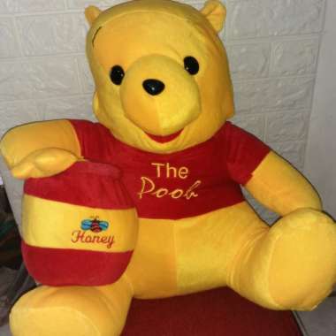Boneka Winnie The Pooh Jumbo Boneka Pooh Honey Jumbo