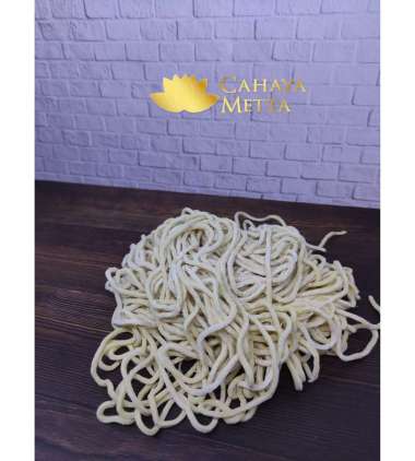 Grade A - Mie Mentah / Bakmi Mentah dengan 3 Telur Ayam @ 1 kg Karet