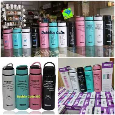 Tumbler Dubblin Cutie 350ml Stainless Steel Termos Air Minum Panas dan Dingin