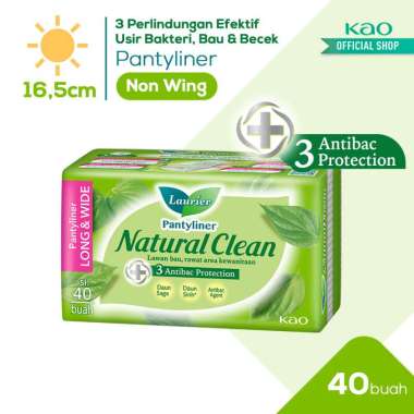Laurier Pantyliner Natural Clean