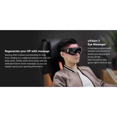 Osim uVision 3 Eye Massager Alat Kacamata Pijat Mata / Terapi Mata / Eye Therapy