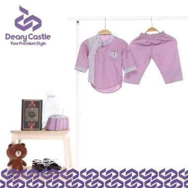 Deary Castle Athala Medina Baju Koko Purple XL