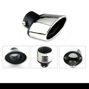 Muffler Buntut Knalpot Chrome HRV Multicolor