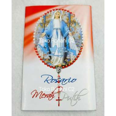 Lembar Doa Rosario Merah Putih - Lembar Doa Rosario - Rosario Rohani