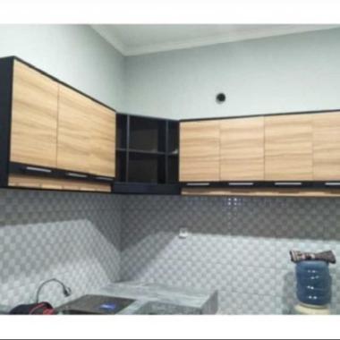 RAK PIRING LEMARI GANTUNG DAPUR KITCHEN SET ATAS TERLARIS LETER L
