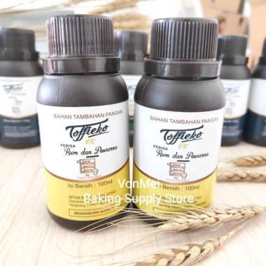 TOFFIECO Rhum RUM Butter Cream Buttercream Paste Perisa Pasta 100 gr