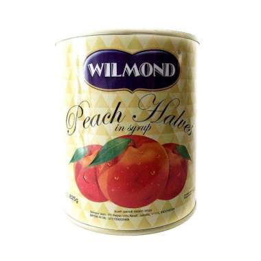 Wilmond PEACH Halves in Syrup Canned Buah Peach Kaleng Persik