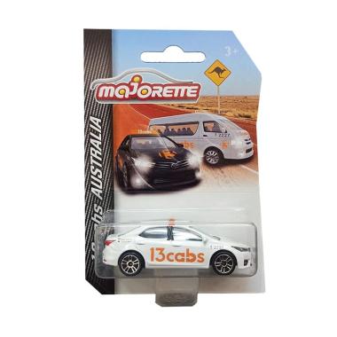Majorette 13 cabs Australia Toyota Corolla Altis Diecast Hitam