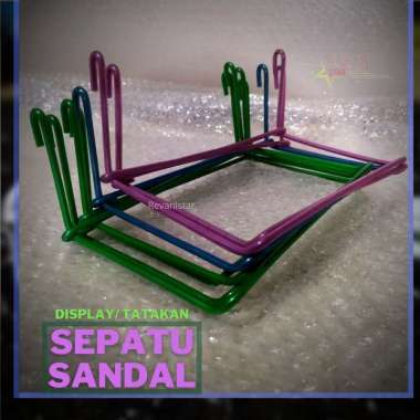 (Lusinan) Hook ram sepatu sandal display toko sepatu dan sandal kaitan ram besi sendal sepatu toko k