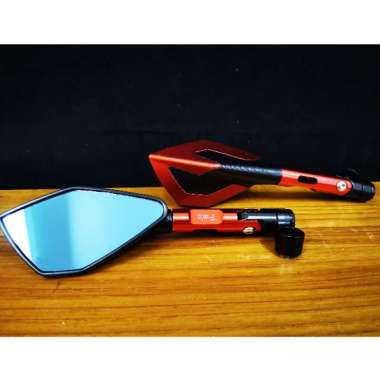 SPION TOMOK V2 2TONE FULL CNC RIZOMA CB 150R UNIVERSAL ORI Merah