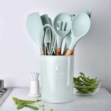 Set Spatula 9Pcs Silikon