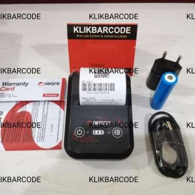 Mobile Printer Bluetooth 2600Mah Mini Thermal Printer Iware 58Bc